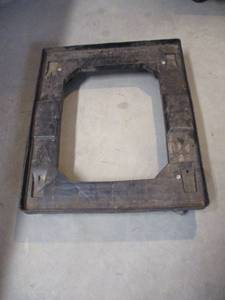 lot 53 image: Plastic Rack Dolly Cart