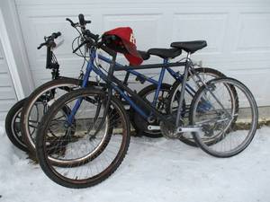 lot 92 image: 3 Used Bicycles