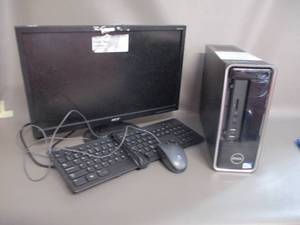 lot 88 image: Acer Monitor and Dell Desktop Computer