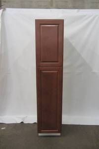 lot Z11 image: Hampton Bay Madison Assembled 18 x 84 x 24 in. PantryUtility in Chestnut