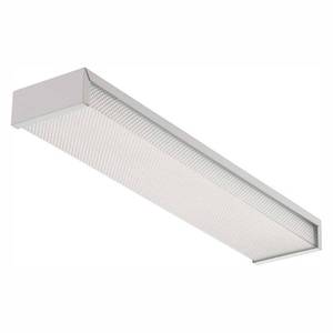 lot 246 image: Lithonia Lighting 3324 2-Light Whit...