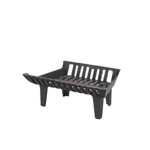 lot 271 image: 17 in. Cast Iron Fireplace Grate wi...