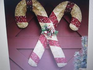 lot 2 image: Glitter Candy Cane open box Retail ...