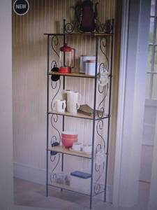 lot 11 image: Coffee Inspired Kitchen Rack open b...