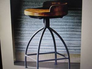 lot 14 image: Blake Wood Counter Stool open box R...