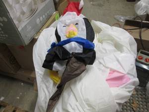 lot 18 image: Holiday Inflatible open box Retail ...