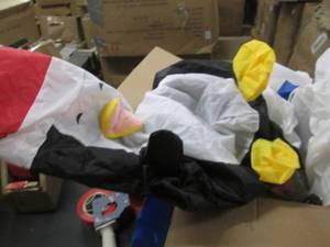 lot 22 image: Holiday Inflatible open box Retail ...