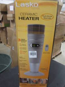lot 24 image: Lasko Ceramic Heater open box Retai...