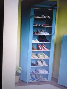 lot 35 image: 10-Layer Shoe Closet open box Retai...