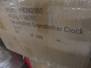 lot 40 image: Westminster Grandfather Clock open ...