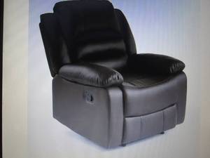 lot 67 image: Overstuffed Recliner open box Retai...