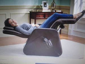 lot 75 image: Powered Zero Gravity Chair open box...