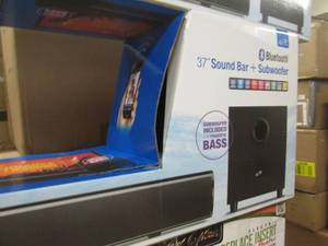 lot 87 image: 37 Wireless Sound Bar with Subwoof...
