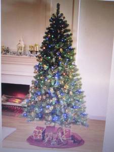 lot 103 image: 6 Ft Instant Light Tree open box Re...