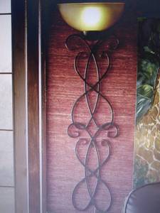 lot 105 image: Luxury Scroll Wallchiere open box, ...