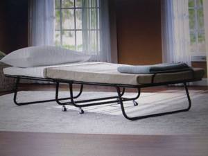 lot 119 image: Parker Folding Bed open box Retail ...