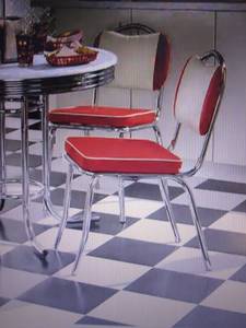 lot 133 image: Set of 2 Java Joint Kitchen Chairs ...