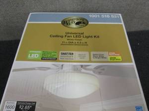 lot 171 image: 11 in. Warm and Bright White Light ...