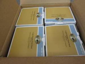 lot 219 image: 4 Retro 1-Light White Linear Track ...
