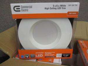 lot 228 image: 4  CE 5&6 inch White integrated LED...