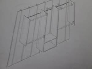 lot 250 image: MSL Drawer & Closet System open box...