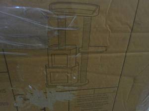 lot 255 image: Kitty Power Paws Apartment open box...