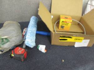 lot 280 image: Pellet Stove Vent Brush, Tape Measu...