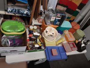 Large Lot Of Tupperware