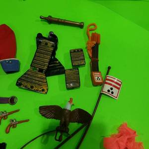 lot 1 image: 1973 Matchbox Fighting Furies Action Figures w Accessories