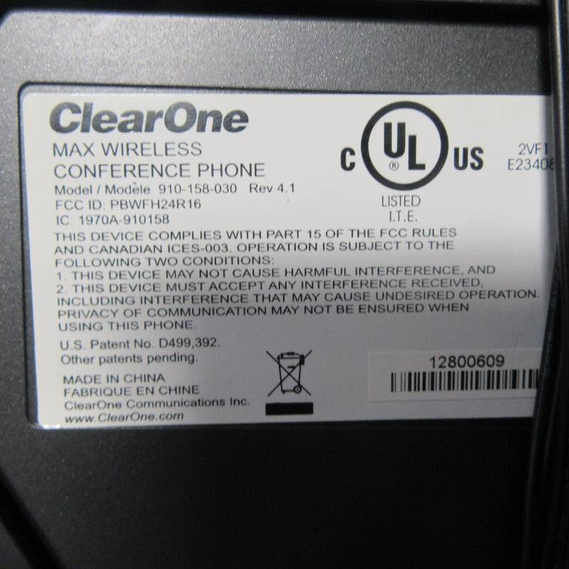 lot 99 image: Clear One Max Conference Phone