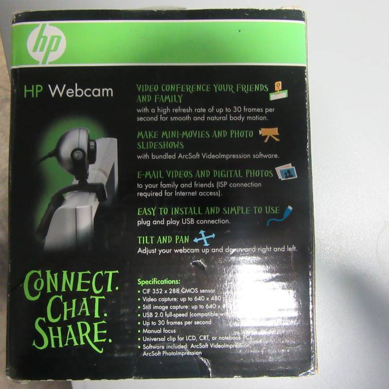 lot 46 image: New HP Webcam