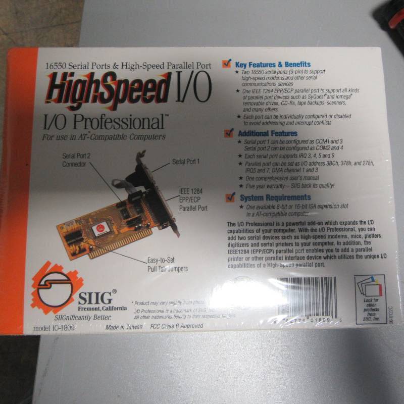 lot 48 image: New HighSpeed IO Professional