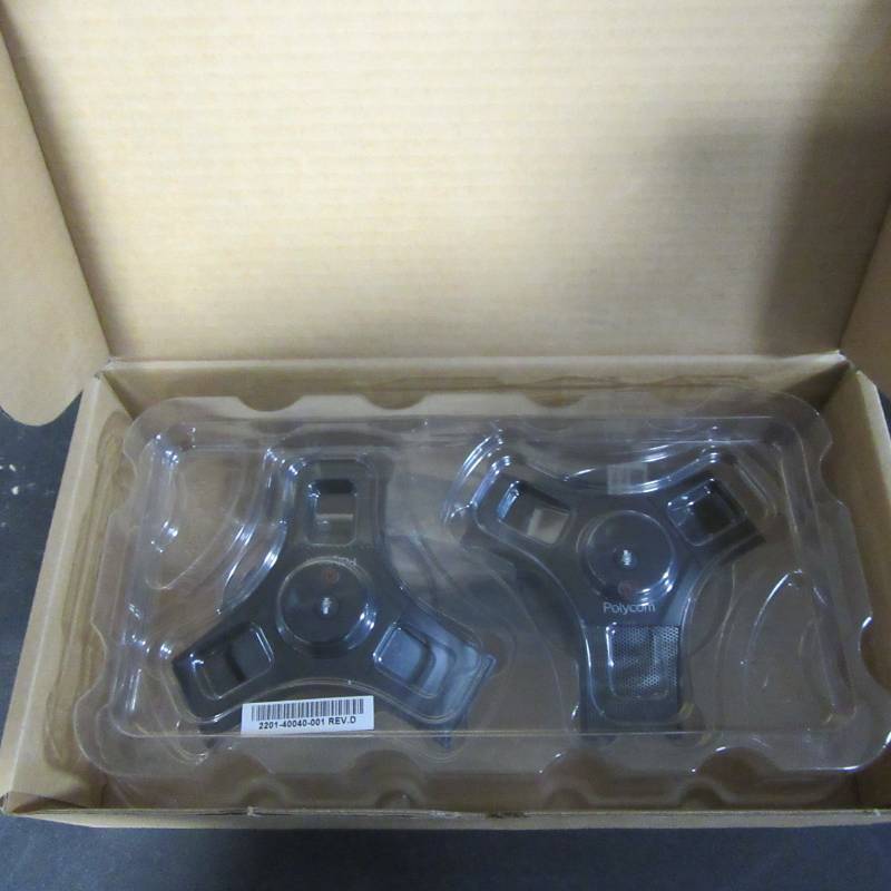 lot 24 image: New Polycom Soundstation IP7000 EX MICS PN 2200-40040-001
