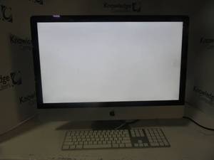 lot 3 image: Apple 27 in All in one Newer thin Version 