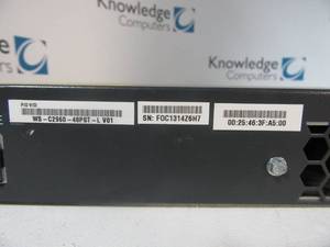 lot 91 image: Cisco 2690 series 48 Port POE Switch Gig Uplinks