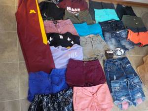 Lot of Jr Size 34 Clothing, Shorts...