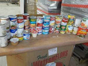 Lot of Canned Food all in date...