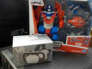Playskool Heros and VR Headset...