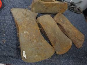 4 Primitive Tool Heads...