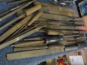Tools some with metal or wood handl...