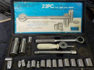 23 pc SAE inch sizes combination Ra...