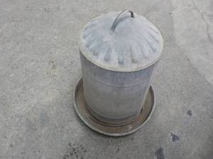 Galvanized 18 Waterer...
