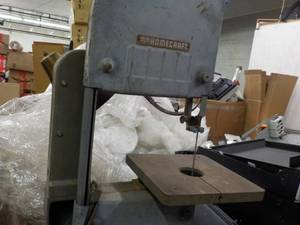 Delta Band Saw on Wood Stand with W...