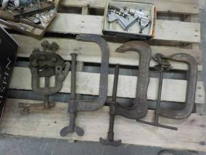 Cast Iron Clamps, Tools and more...