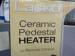 Lasko Ceramic Pedestal Heater with ...