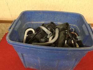 Bucket Of Misc Pipe