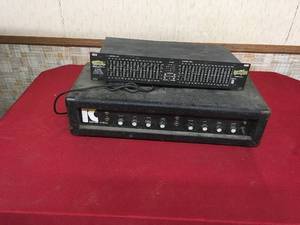 Kick 215 Stereo Graphic Equalizer & Kustom III bass Equalizer