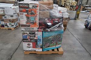 lot 8 image: BIG PALLET OF STORE RETURNS INCLUDE ARCADE GAME