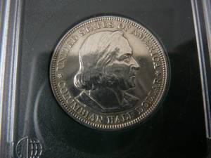 lot 25 image: 1892 Columbian Half Dollar