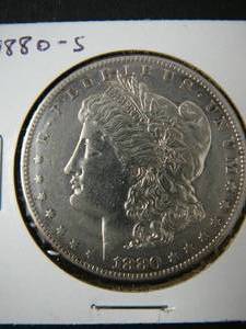 lot 59 image: 1880s Morgan Silver Dollar